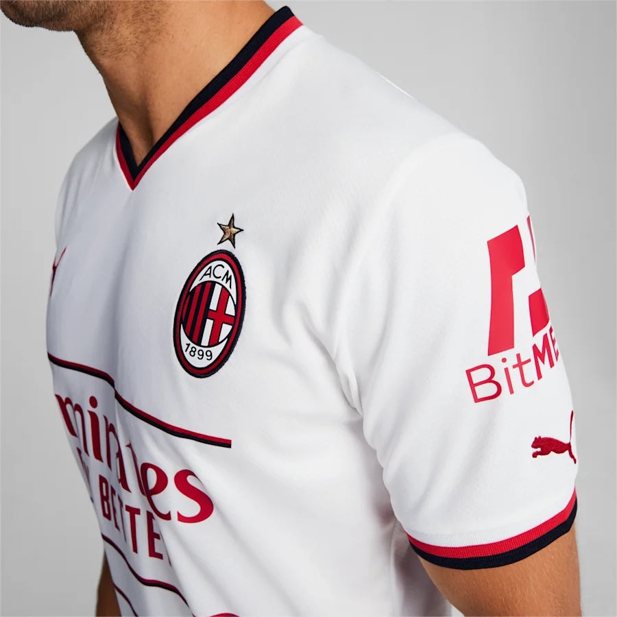 AC Milan 22 23 Away White Soccer Jersey Player Style Haul Shop